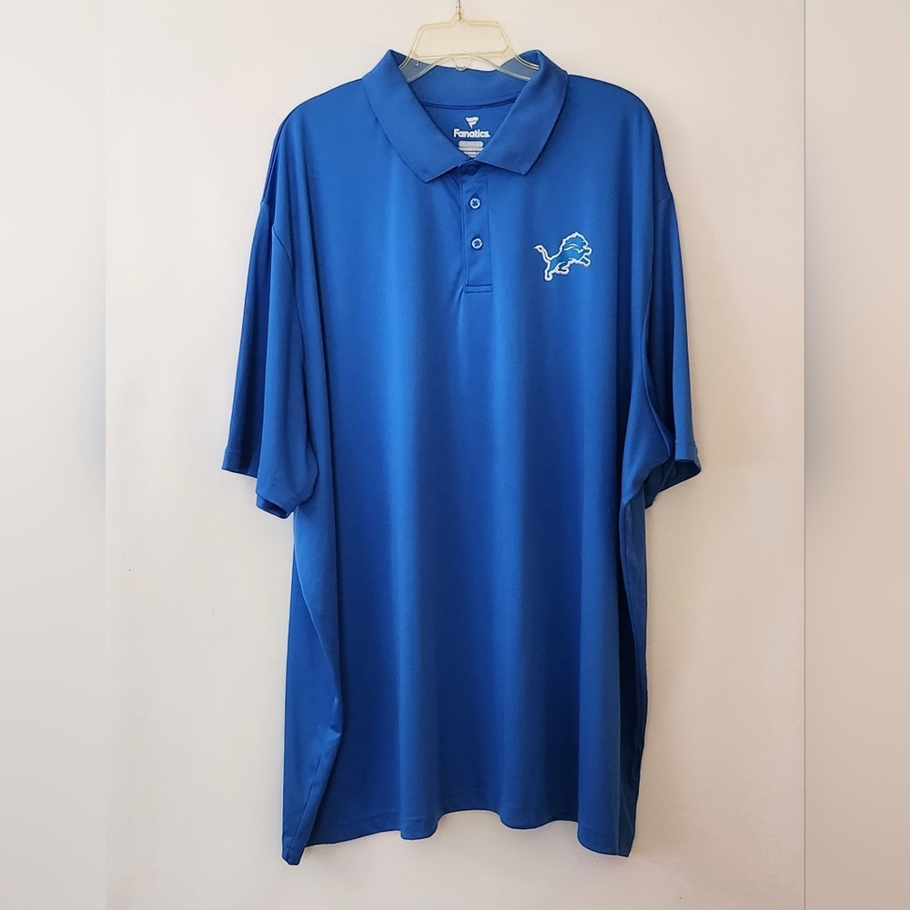 1Detroit Lions Fanatics Brand Polo men's size 5x